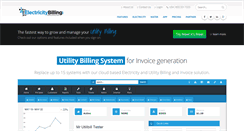 Desktop Screenshot of electricitybilling.com